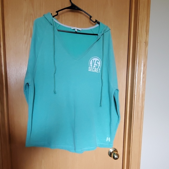 PINK Victoria's Secret Tops - Mint green VS PINK hoodie